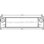 Интеркулер AVA QUALITY COOLING 31R3HXQ MS4370 2024544 1 SA8J0T