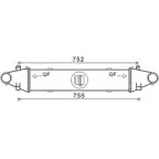 Интеркулер AVA QUALITY COOLING 72R1F18 T TKPAU Mercedes E-Class (W212) 4 Седан 2.1 E 200 CDI / BlueTEC (2105. 2106) 136 л.с. 2009 – 2024 MS4556