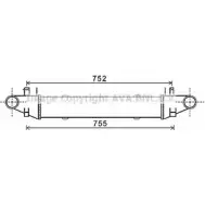 Интеркулер AVA QUALITY COOLING QI5DQ4 SIQ1 Q Mercedes E-Class (W212) 4 Седан 1.8 E 200 NGT (2141) 163 л.с. 2011 – 2024 MS4557