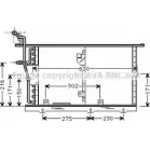 Радиатор кондиционера AVA QUALITY COOLING 3SPR9 9 MS5244 CKE6LND 2024588