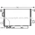 Радиатор кондиционера AVA QUALITY COOLING 8 T1DE MS5435D XLIS531 2024615