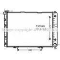 Радиатор охлаждения двигателя AVA QUALITY COOLING Mercedes S-Class 1LW5 32Q MSA2154 4045385107599