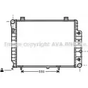 Радиатор охлаждения двигателя AVA QUALITY COOLING AKNOM 2024751 MSA2156 7JR 28VH
