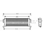 Интеркулер AVA QUALITY COOLING LMAGU C Mercedes Vaneo (414) 1 2002 – 2005 MSA4261 4045385195695