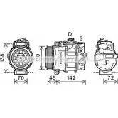 Компрессор кондиционера AVA QUALITY COOLING 4045385193257 4NJS5 K MSK615 2025053