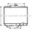 Радиатор охлаждения двигателя AVA QUALITY COOLING 4045385057986 F T5RB53 Mitsubishi L200 3 (K7T, K6T) Пикап 2.5 TD 4WD (K74T) 133 л.с. 2001 – 2007 MT2156