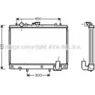 Радиатор охлаждения двигателя AVA QUALITY COOLING 63IK W MT2161 Mitsubishi L200 3 (K7T, K6T) Пикап 2.5 TD 4WD (K74T) 133 л.с. 2001 – 2007 4045385062577