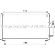 Радиатор кондиционера AVA QUALITY COOLING Mitsubishi Galant 8 (EA) 1996 – 2003 4045385191345 MT5245 R R4G1P