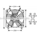 Вентилятор радиатора двигателя AVA QUALITY COOLING MT7516 S0VWH5N JM 504N Mitsubishi Eclipse