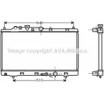 Радиатор охлаждения двигателя AVA QUALITY COOLING MZ2154 Mazda YMWL X 4045385052707