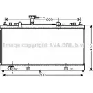 Радиатор охлаждения двигателя AVA QUALITY COOLING C YJFB MZ2164 Mazda 4045385052752