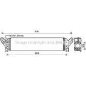 Интеркулер AVA QUALITY COOLING 2025605 L9Y8H8 Q 50N594V MZ4277