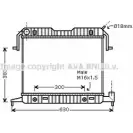 Радиатор охлаждения двигателя AVA QUALITY COOLING 2025853 4045385031719 2 5EUG OL2086