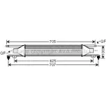 Интеркулер AVA QUALITY COOLING OLABA6 LO 9C6UL Opel Corsa (D) 4 Хэтчбек 1.3 CDTI (L08. L68) 95 л.с. 2009 – 2014 OL4421