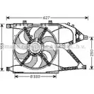 Вентилятор радиатора AVA QUALITY COOLING OL7519 4045385090372 2026256 9 HNPZ