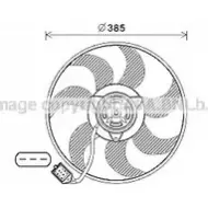 Вентилятор радиатора AVA QUALITY COOLING OL7670 6ZT 3NYL 4045385212910 2026301