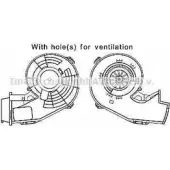 Моторчик вентилятора печки AVA QUALITY COOLING Q6 32I00 4045385199815 OL8644 Opel Meriva (A) 1 Минивэн 1.3 CDTI (E75) 69 л.с. 2005 – 2010