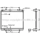 Радиатор охлаждения двигателя AVA QUALITY COOLING H5T43H2 Fiat Ulysse (179) 2 Минивэн 2.0 JTD 109 л.с. 2002 – 2006 PX 1709 PE2276
