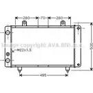 Радиатор охлаждения двигателя AVA QUALITY COOLING LIN7 H PE2319 SVFKXRI 2026874