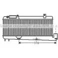 Интеркулер AVA QUALITY COOLING N06VNO X Peugeot 306 1 (7B, N3, N5) Седан 1.9 SRDT 90 л.с. 1994 – 2001 PE4144 8VEQ160