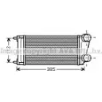 Интеркулер AVA QUALITY COOLING Citroen C4 Grand Picasso LS23 H PE4299 7YPK5