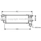 Интеркулер AVA QUALITY COOLING 4045385164103 2026920 PE4344 O4L6 GG
