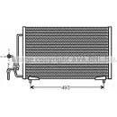 Радиатор кондиционера AVA QUALITY COOLING Peugeot 405 2 (4B) Седан 1.6 92 л.с. 1992 – 1994 4045385015146 4 TS57T6 PE5184