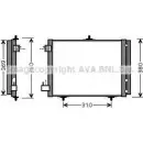 Радиатор кондиционера AVA QUALITY COOLING 8MB CU Peugeot 207 1 (WA, WC, PF1) Фургон PE5295D NH5T6