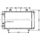 Радиатор охлаждения двигателя AVA QUALITY COOLING PEA2319 2027164 TWDO J 4045385171637