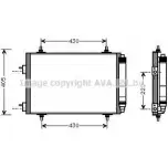 Радиатор кондиционера AVA QUALITY COOLING Peugeot 307 1 (3E, PF2) Универсал Break 2.0 HDI 110 107 л.с. 2002 – 2009 4045385205745 GB56Y CW PEA5209D