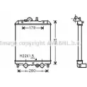 Радиатор охлаждения двигателя AVA QUALITY COOLING PO2001 2027259 QIM02NJ 560 RBE