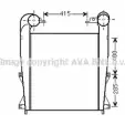 Интеркулер AVA QUALITY COOLING 2027399 RE4099 4045385177905 A0UX6 Q2