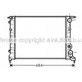 Радиатор охлаждения двигателя AVA QUALITY COOLING 4045385038459 2027456 XKIH9 UQ RT2043