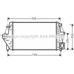 Интеркулер AVA QUALITY COOLING 4045385039678 RT4212 Renault Laguna (B56) 1 Хэтчбек 2.2 dT (B569) 113 л.с. 1996 – 2001 2B IGI8