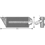 Интеркулер AVA QUALITY COOLING RT4298 4045385040162 0M6 SJ Renault Espace (JE0) 3 Минивэн 2.2 dCi (JE0S) 115 л.с. 2000 – 2002