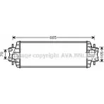 Интеркулер AVA QUALITY COOLING BL86G P 2LPCPT0 2027681 RT4328