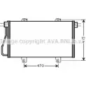 Радиатор кондиционера AVA QUALITY COOLING RT5352 M7CK NBI 2027775 FC7WKAR