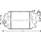 Интеркулер AVA QUALITY COOLING FW N8P 4045385179398 RTA4320 2028012