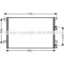 Радиатор кондиционера AVA QUALITY COOLING Saab 9-3 (YS3F) 2 Седан 2.0 t Bio Power 220 л.с. 2011 – 2015 E9N L0QH SB5058D AF5M8P