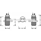 Осушитель кондиционера AVA QUALITY COOLING I UJCESS 4045385048557 SBD043 2028348
