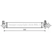 Интеркулер AVA QUALITY COOLING PU3 0YKB STA4042 2028465 4045385192465