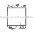 Радиатор охлаждения двигателя AVA QUALITY COOLING A H6JW SZ2019 4045385041626 Suzuki Swift