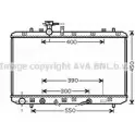 Радиатор охлаждения двигателя AVA QUALITY COOLING SZ2085 36 X5TAG Suzuki SX4 (EY, GY) 1 Хэтчбек 1.5 VVT 4x4 (RW 415) 112 л.с. 2010 – 2025 XLC2Q