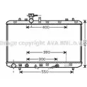 Радиатор охлаждения двигателя AVA QUALITY COOLING 4045385189045 SZA2085 Suzuki SX4 (EY, GY) 1 Хэтчбек 1.5 VVT 4x4 (RW 415) 112 л.с. 2010 – 2025 HT GDPZ