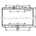 Радиатор охлаждения двигателя AVA QUALITY COOLING 79NO CY SZA2086 4045385183371 Suzuki