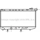Радиатор охлаждения двигателя AVA QUALITY COOLING TO2125 H3 3TF JXXK7 2028916