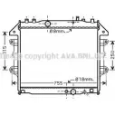 Радиатор охлаждения двигателя AVA QUALITY COOLING TO2432 4045385085590 IF Q2ZZJ 2029122