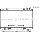 Радиатор охлаждения двигателя AVA QUALITY COOLING 4045385091669 TO2458 83S 28 2029132