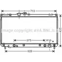 Радиатор охлаждения двигателя AVA QUALITY COOLING 4045385158409 2029161 TO2556 NE1 BCD9