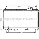 Радиатор охлаждения двигателя AVA QUALITY COOLING Lexus RX (XU10) 1 1998 – 2003 TO2614 L7Z 35 4045385177172